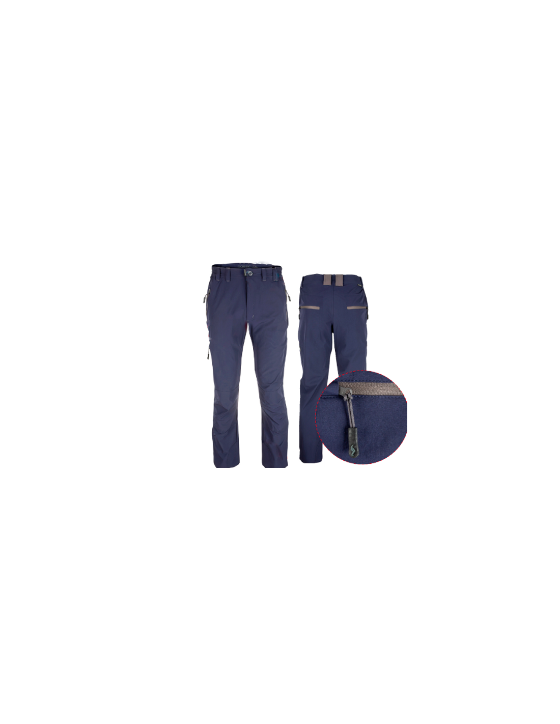 Pantalón Outdoor Unisex Azul M