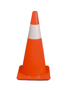 Cono 18" Cinta Reflectante