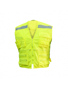 Chaleco Geólogo Poplin Flúor